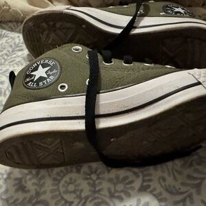 Converse Classic Olive Canvas Sneakers